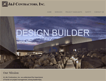 Tablet Screenshot of jjcontractor.com